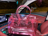 Jelly Croco Glossy - Bubble Gum