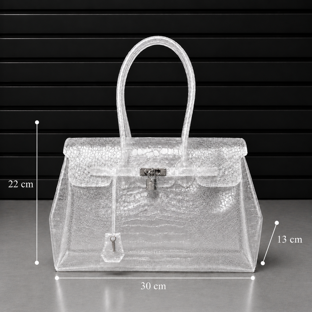 Jelly Croco Glossy - Ice