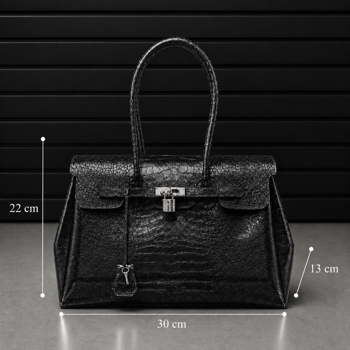 Jelly Croco Glossy - Shadow