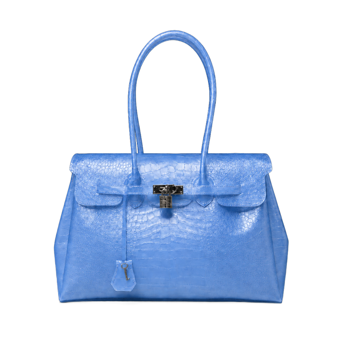 Sac Jelly Croco Azure – Firkin Jelly, photo 1