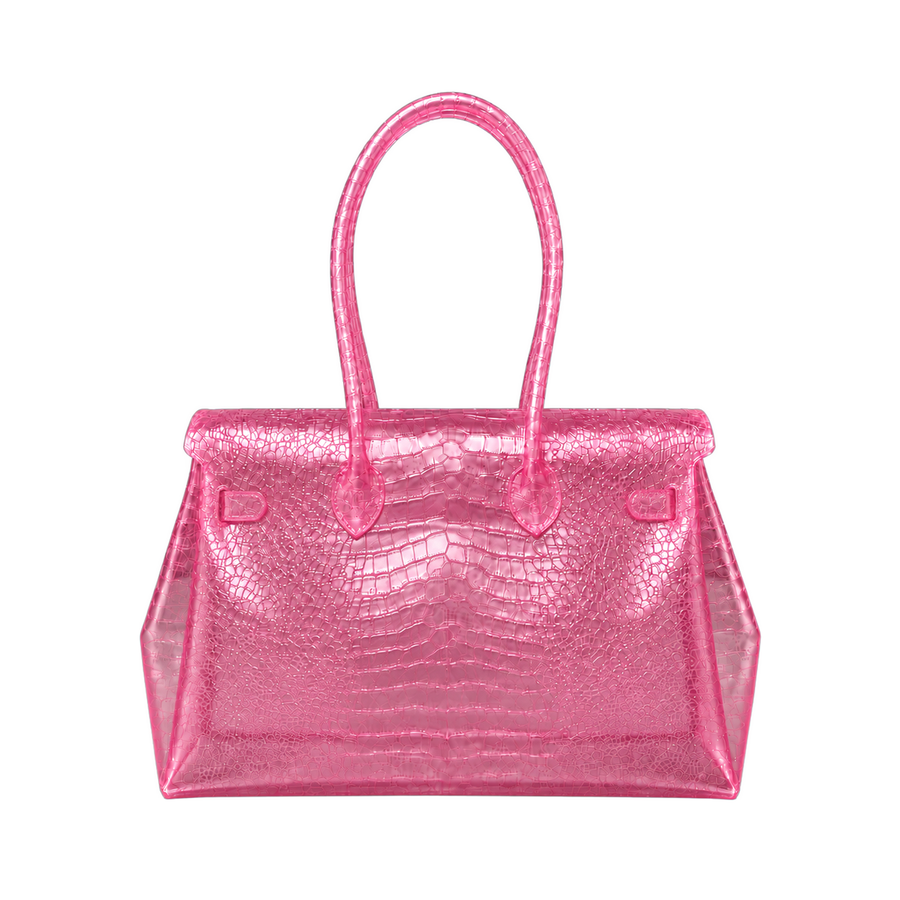 Mala Jelly Croco Glossy Bubble Gum – Firkin Jelly, fotografia 2