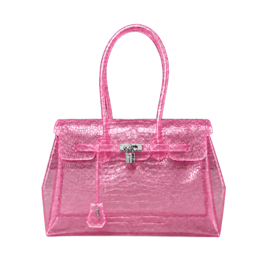 Mala Jelly Croco Glossy Bubble Gum – Firkin Jelly, fotografia 1