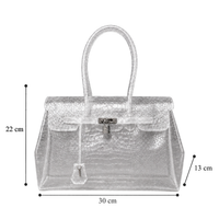 Sac Jelly Croco Glossy Ice – Firkin Jelly, photo 3
