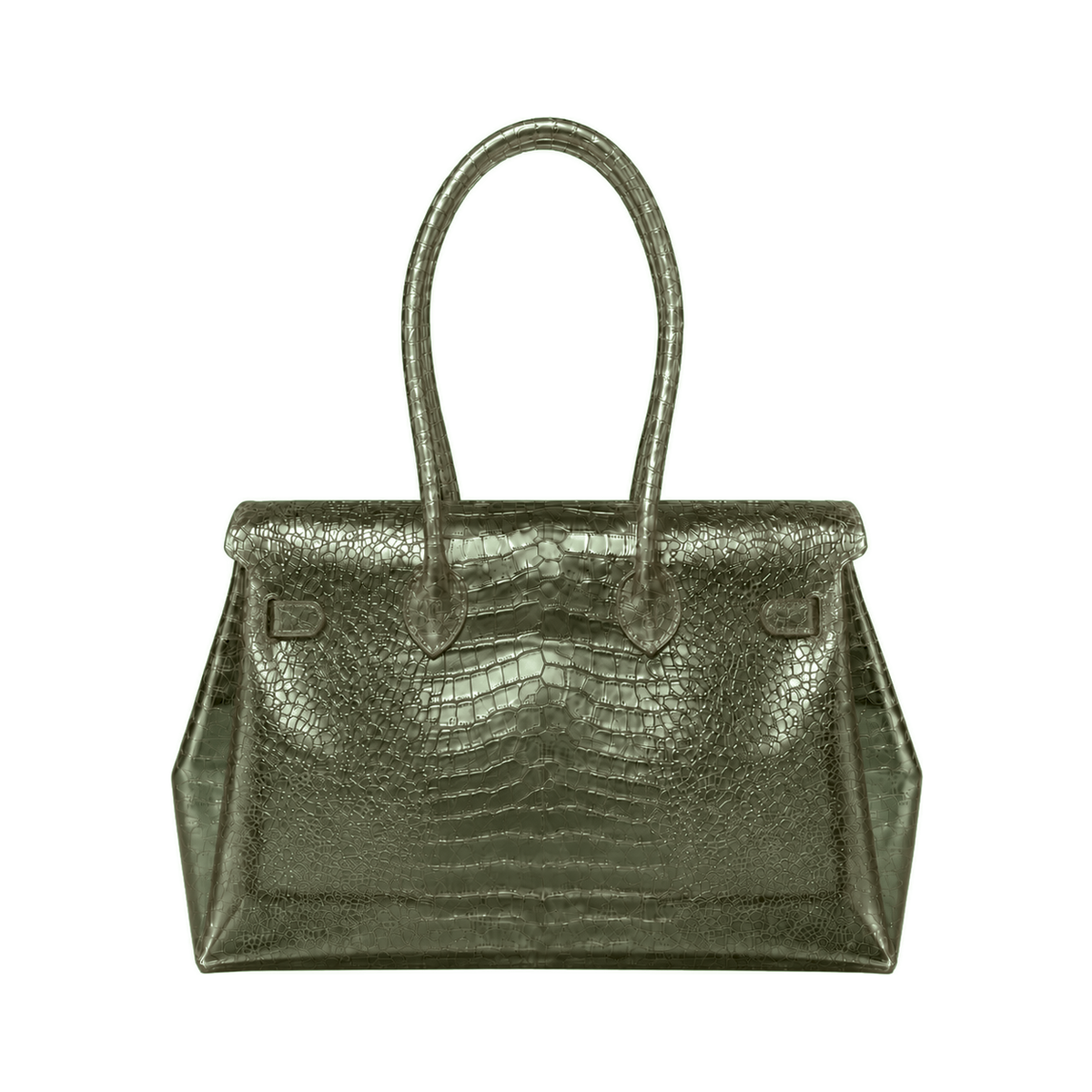 Sac Jelly Croco Glossy Sage – Firkin Jelly, photo 2