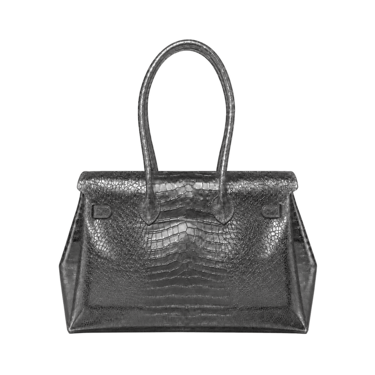 Sac Jelly Croco Glossy Smoke – Firkin Jelly, photo 2
