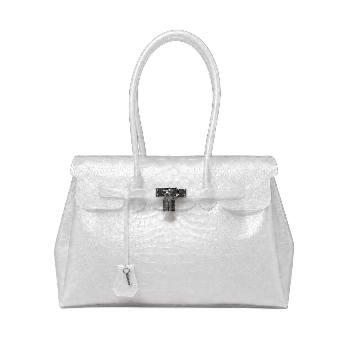 Bolso Jelly Croco Ivory – Firkin Jelly, foto 1