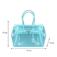 Tasche Jelly Frosted Aqua – Firkin Jelly, Foto 3