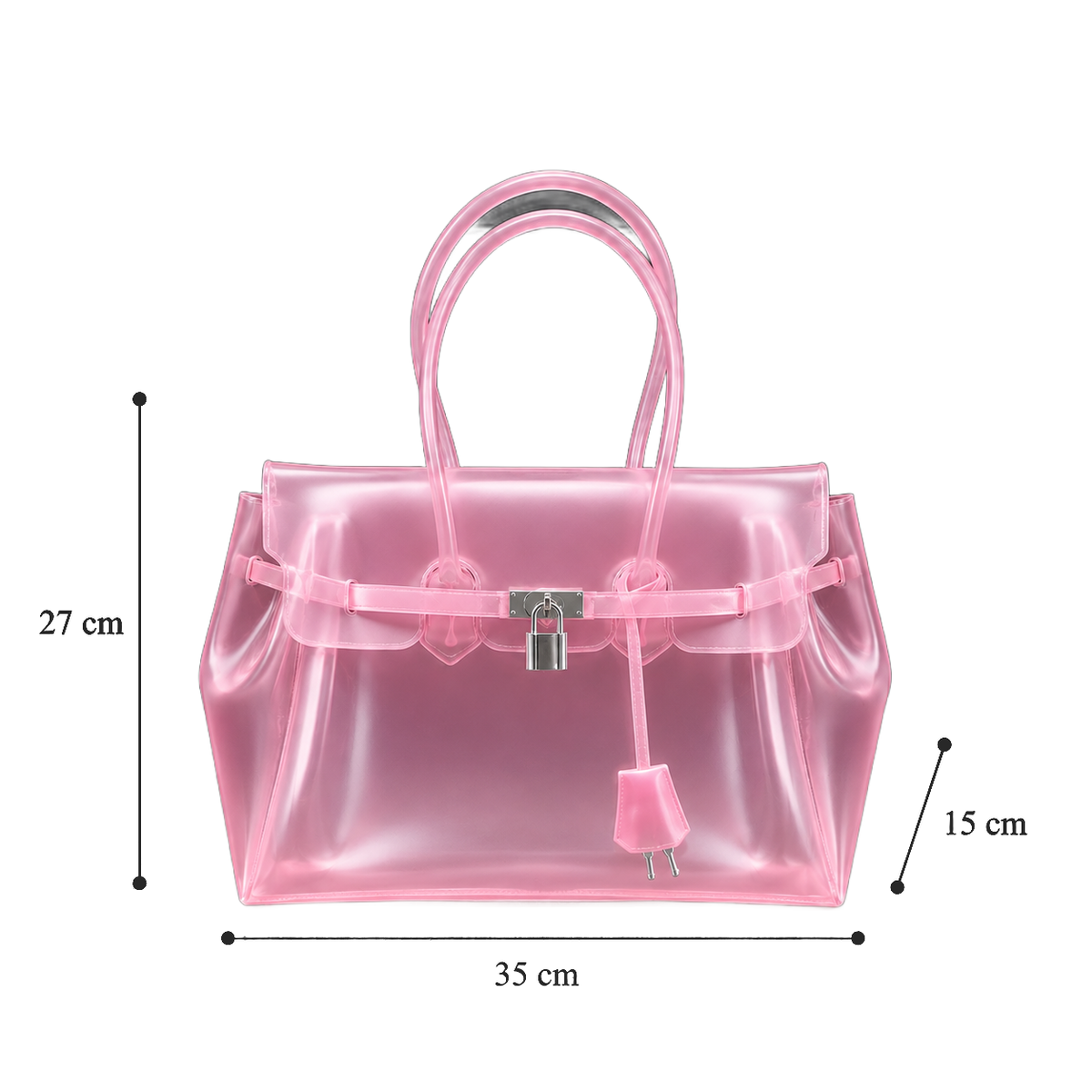 Borsa Jelly Frosted Peony – Firkin Jelly, foto 3