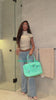 Vidéo de présentation du sac Jelly Firkin Mint vert menthe en TPU transparent effet gelée