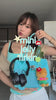 Vidéo de présentation du mini sac Jelly Firkin coloris Sky bleu ciel en TPU transparent effet gelée