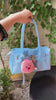 Vidéo de présentation du mini sac Jelly Firkin coloris Sunset orange coucher de soleil en TPU transparent effet gelée